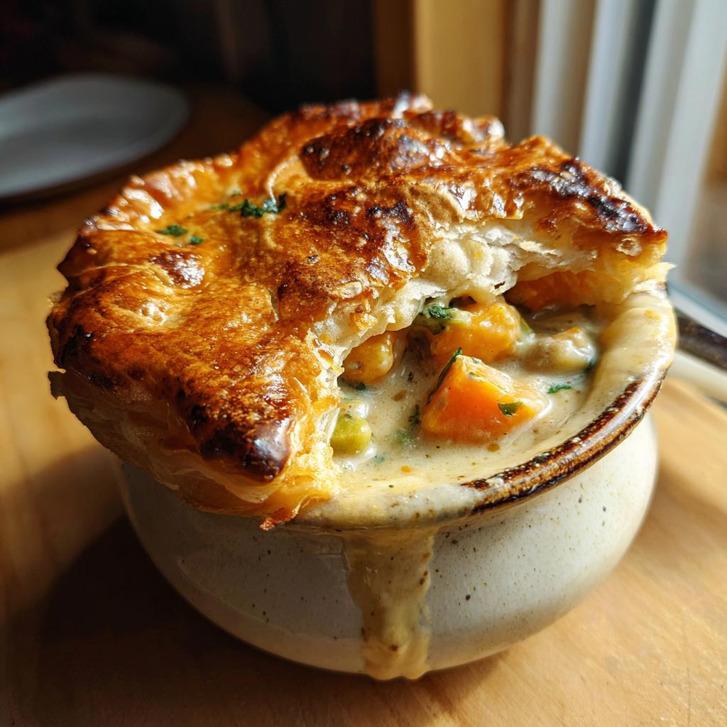Roasted Autumn Vegetable Pot Pies - detail 3