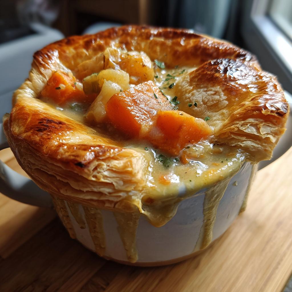 Roasted Autumn Vegetable Pot Pies - detail 4