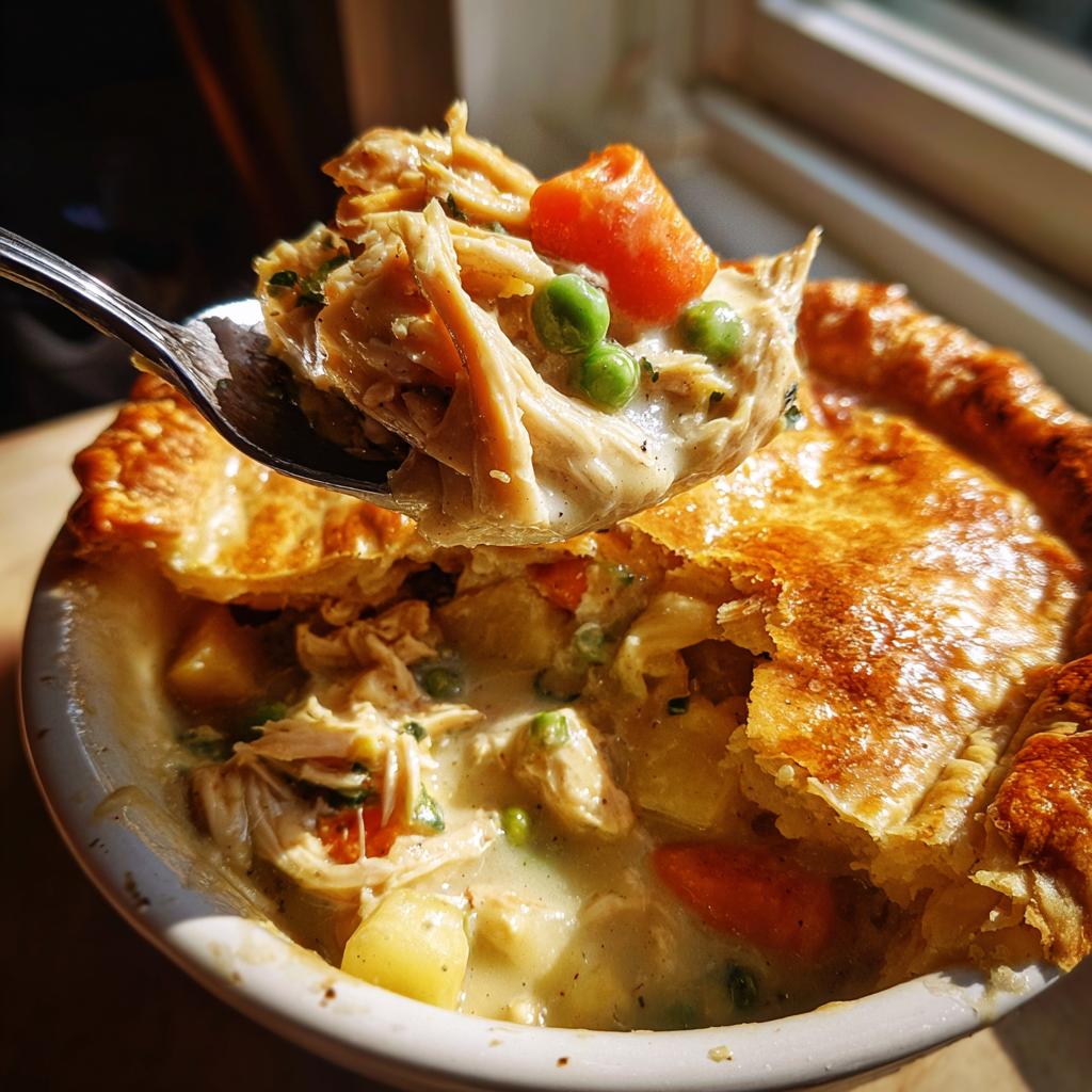 Slow Cooker Chicken Pot Pie - detail 1