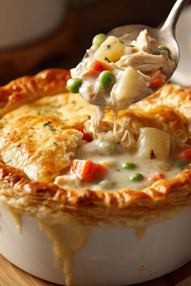 Slow Cooker Chicken Pot Pie