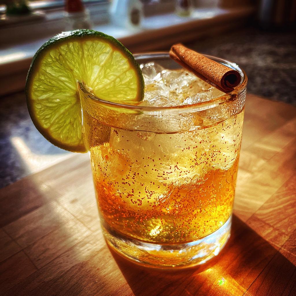 Spiced Christmas Margarita - A spiced cocktail for the holiday season - detail 4