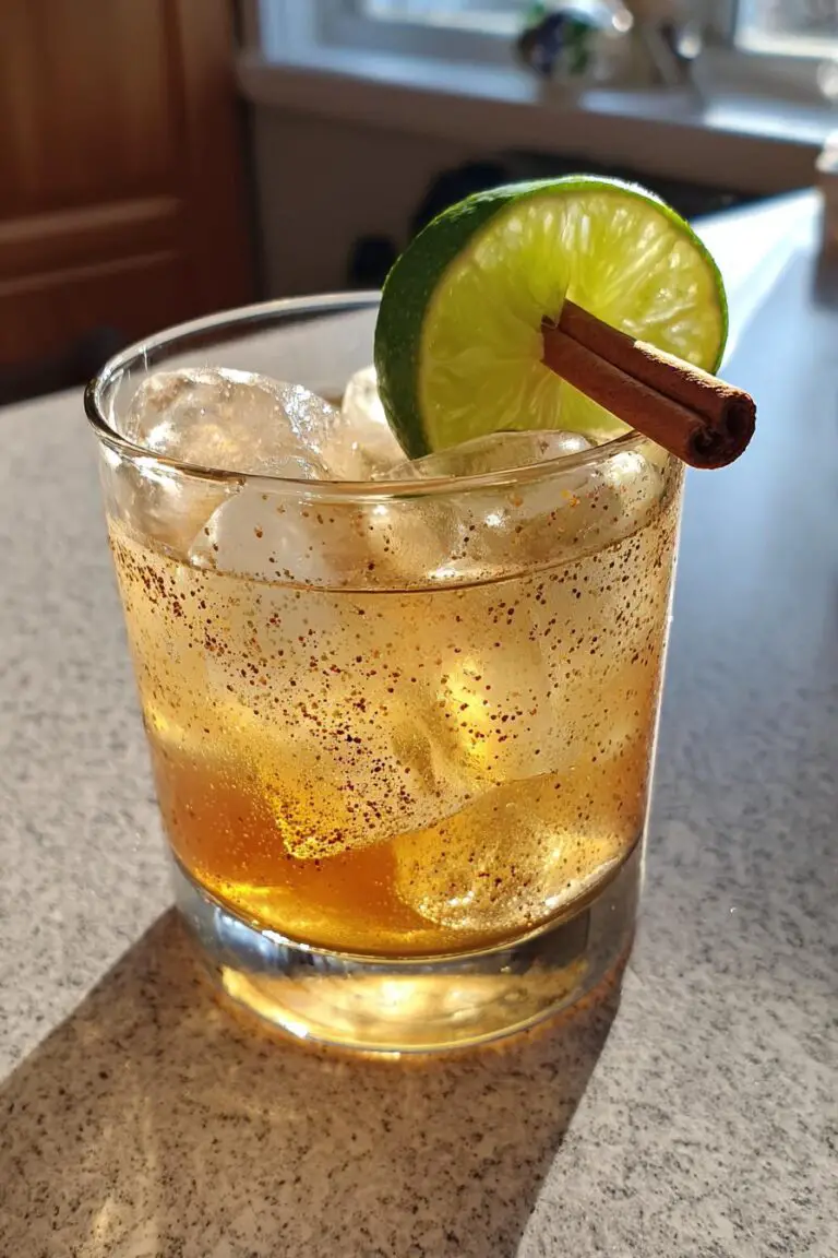 Spiced Christmas Margarita - A spiced cocktail for the holiday season