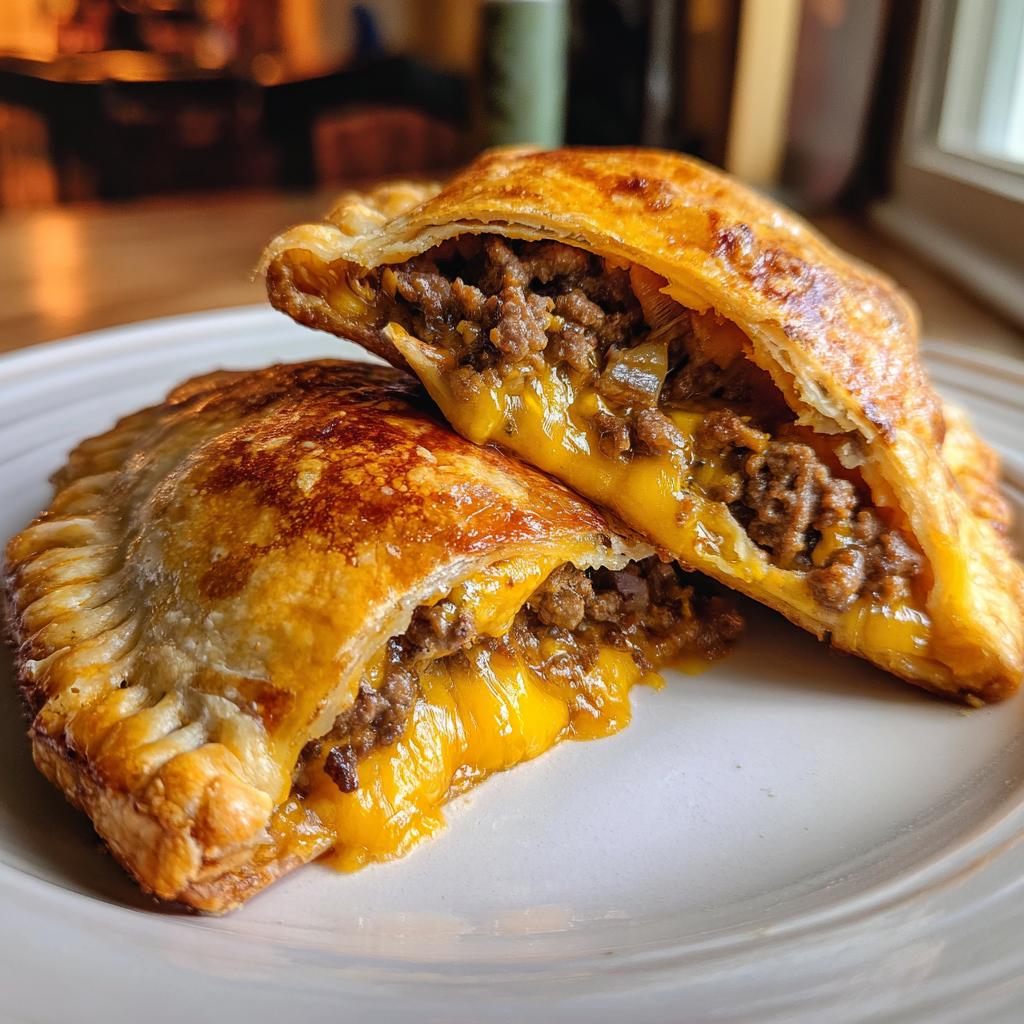 cheeseburger pockets - detail 2