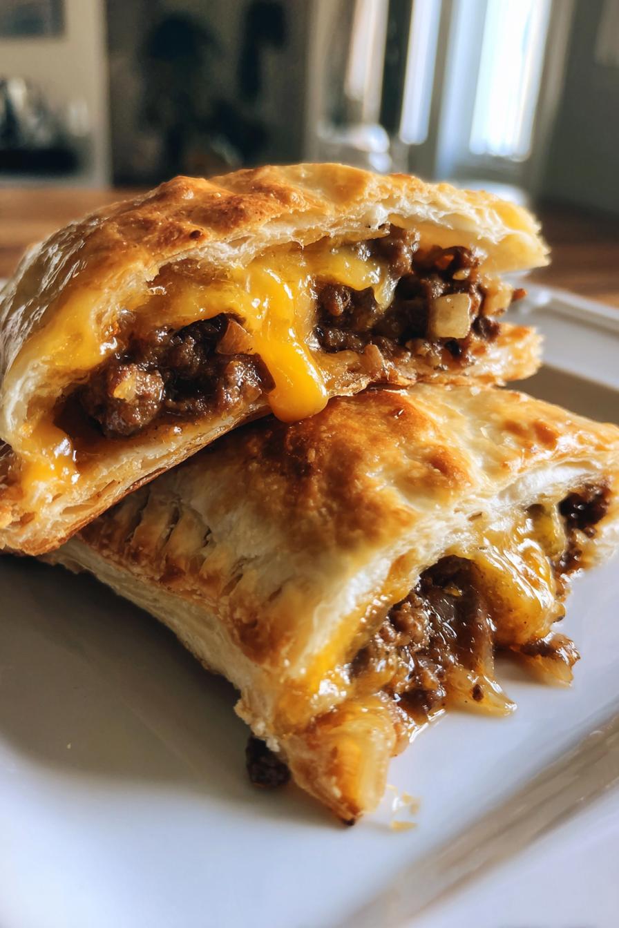 cheeseburger pockets
