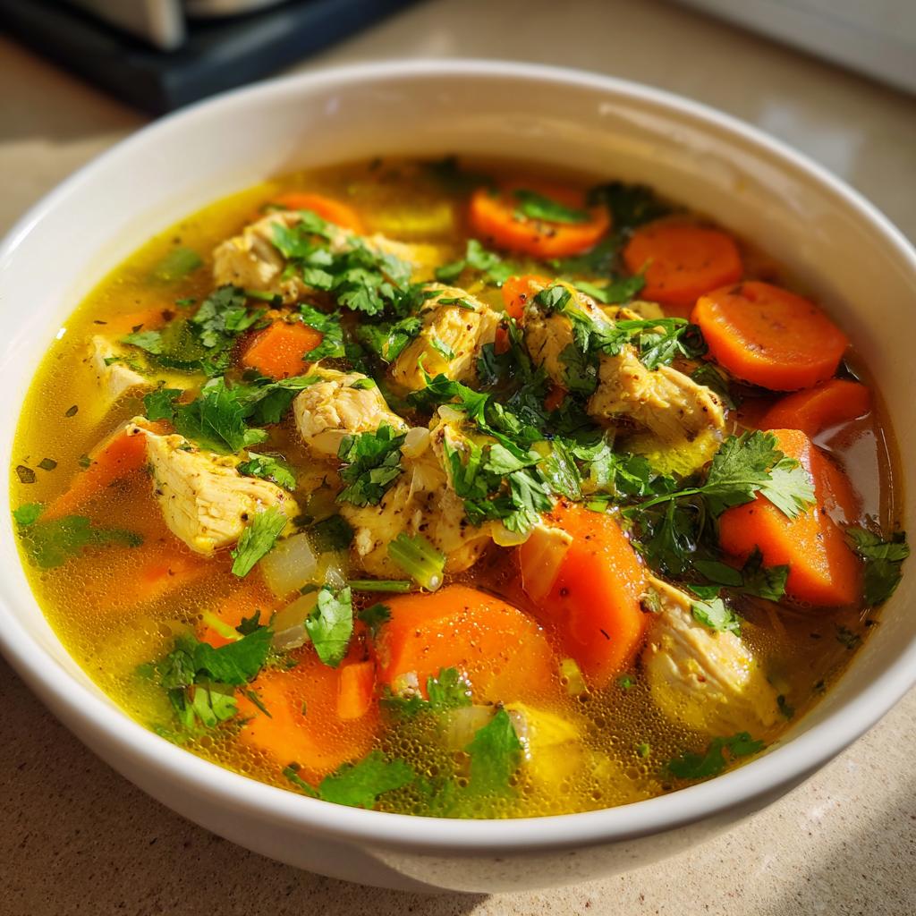 Anti Inflammatory Turmeric Chicken Soup - detail 3