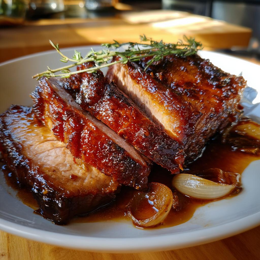 Apple Cider Braised Pork Shoulder - detail 3