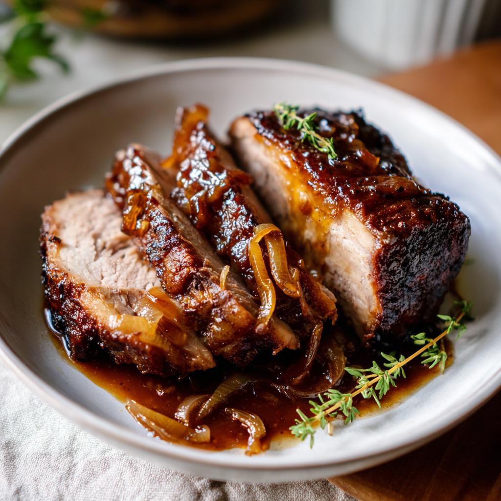 Apple Cider Braised Pork Shoulder - detail 4