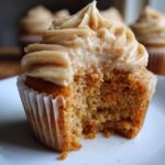 Apple Cider Cupcakes with Spiced Buttercream Frosting