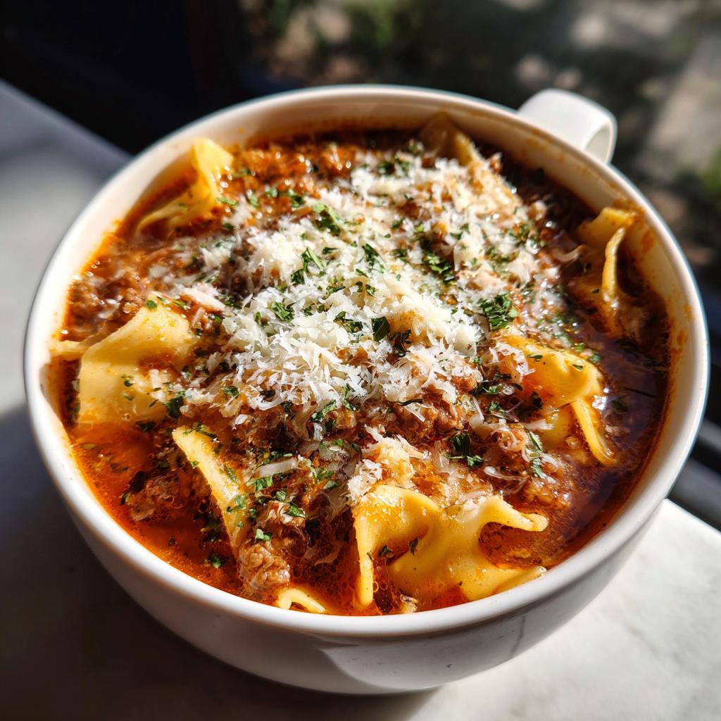 BEST EVER One-Pot Lasagna Soup Recipe! - detail 4