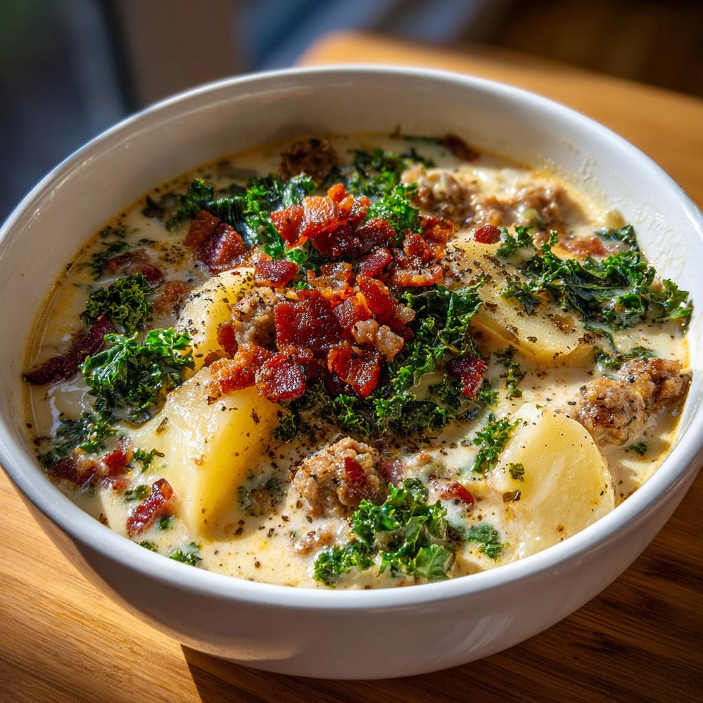 BEST copycat zuppa toscana soup - detail 3