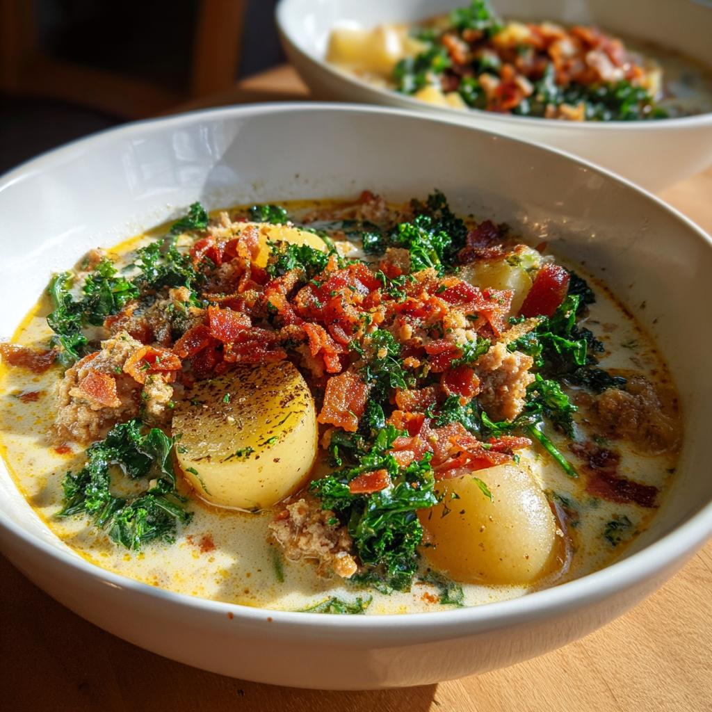 BEST copycat zuppa toscana soup - detail 1