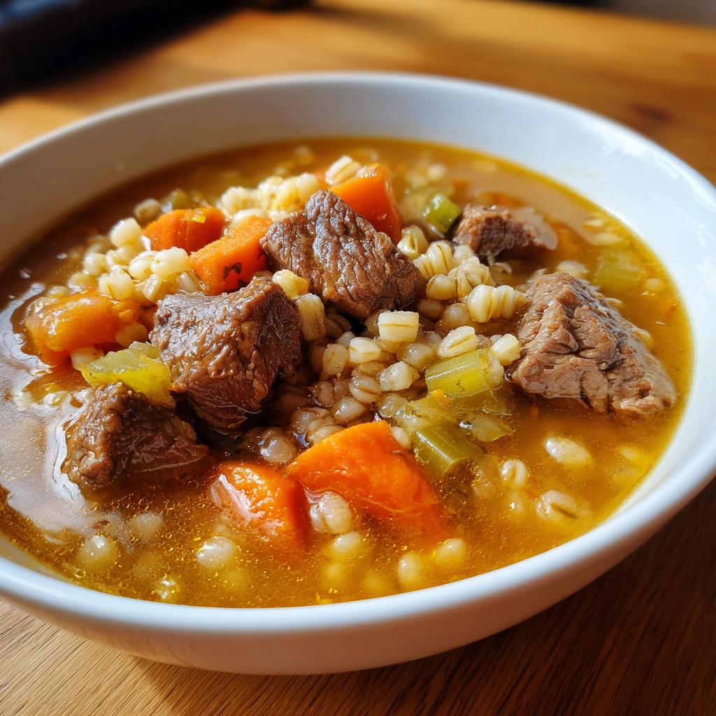 Beef Barley Soup Recipe - detail 3