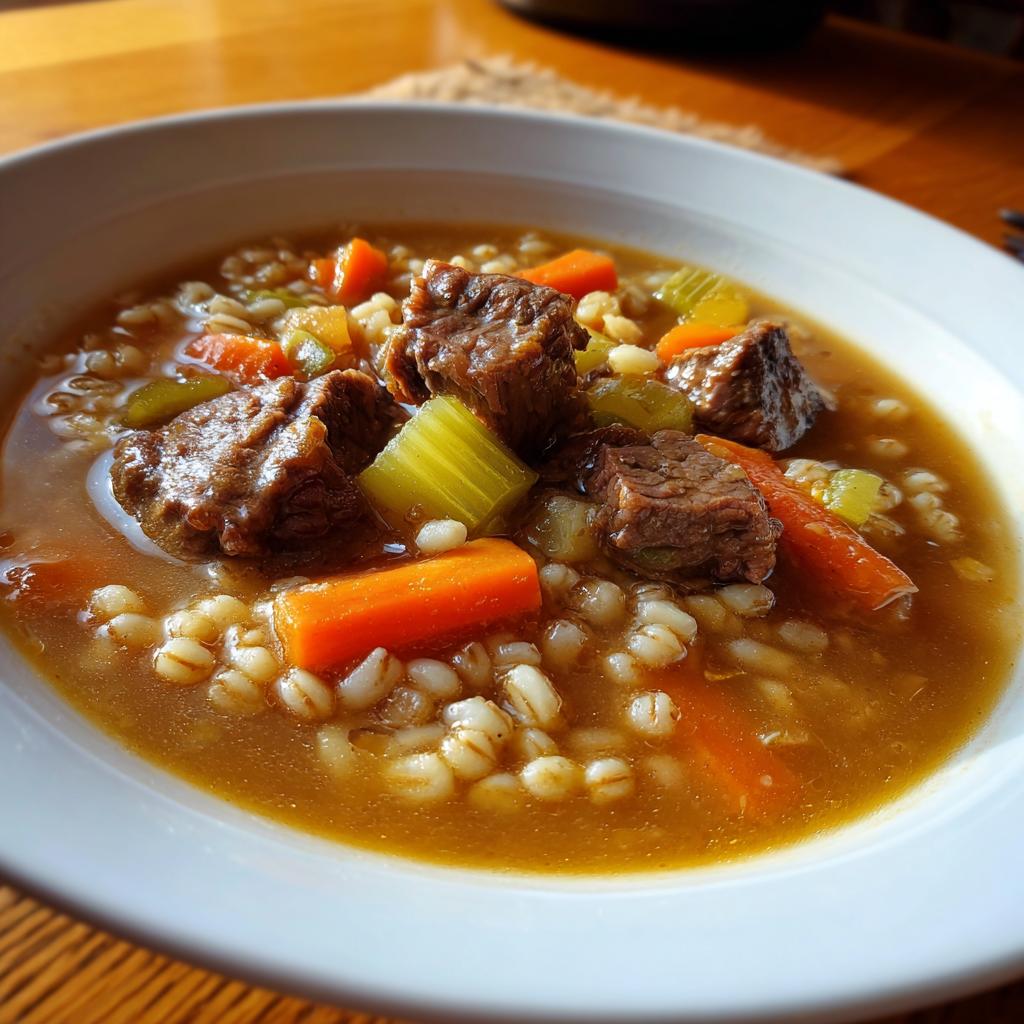 Beef Barley Soup Recipe - detail 4