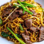 Beef Pan-Fried Noodles