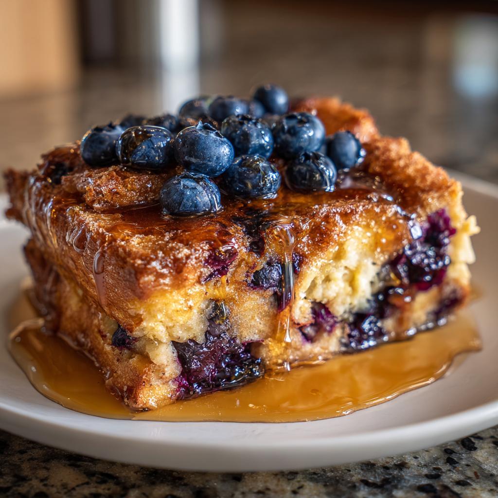 Best Blueberry French Toast Casserole - detail 2