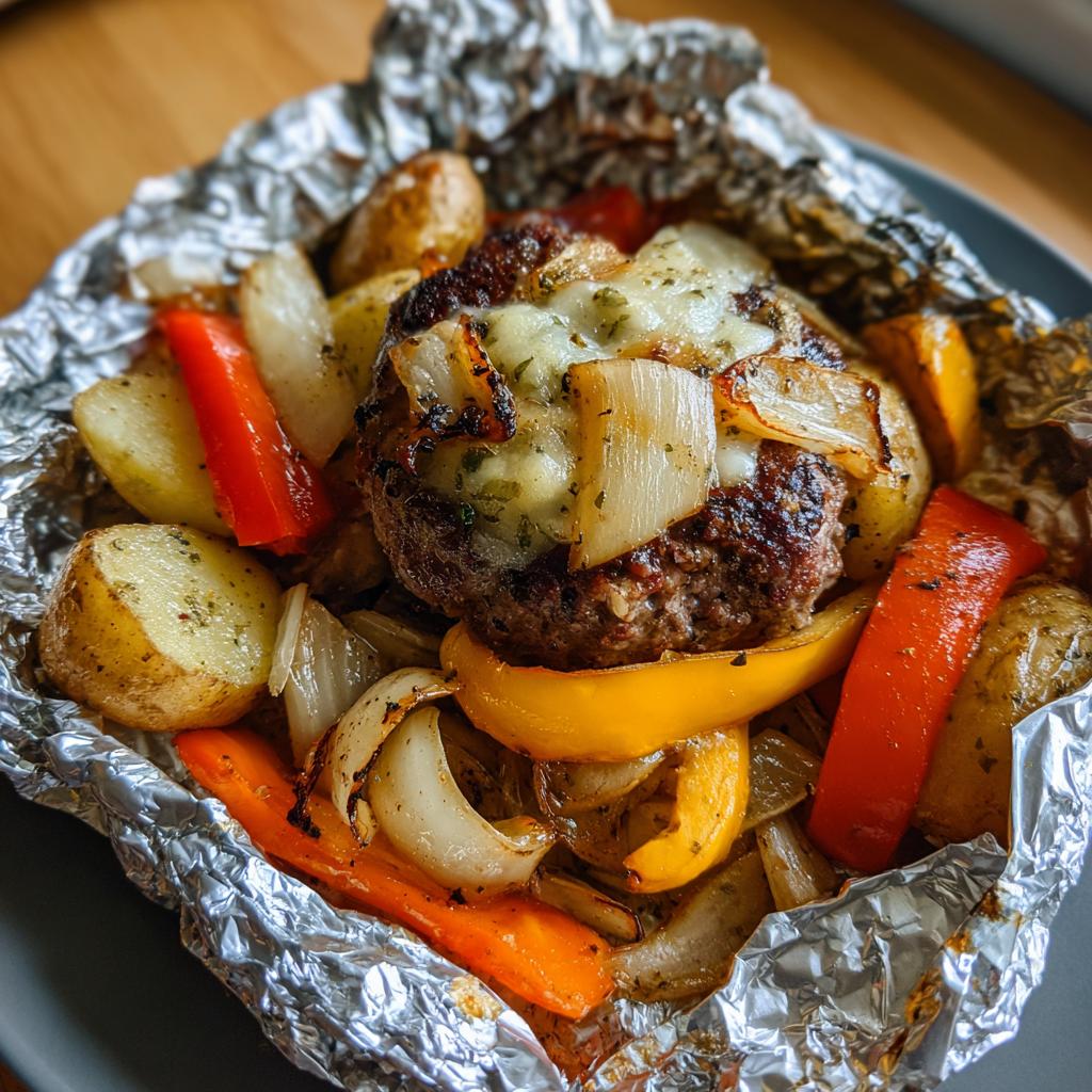 Burger Dinner Foil Packets - detail 1