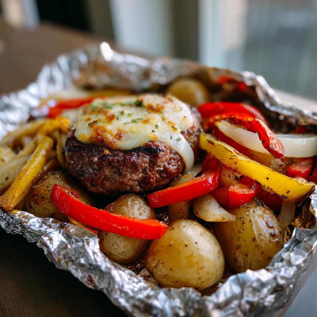 Burger Dinner Foil Packets - detail 2