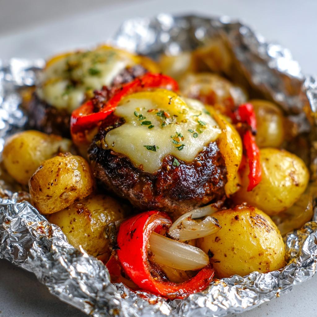 Burger Dinner Foil Packets - detail 3