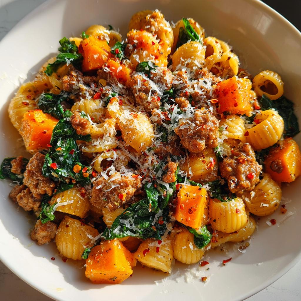 Butternut Squash Pasta with Sausage and Spinach: A Cozy Fall Dinner You’ll Love - detail 3