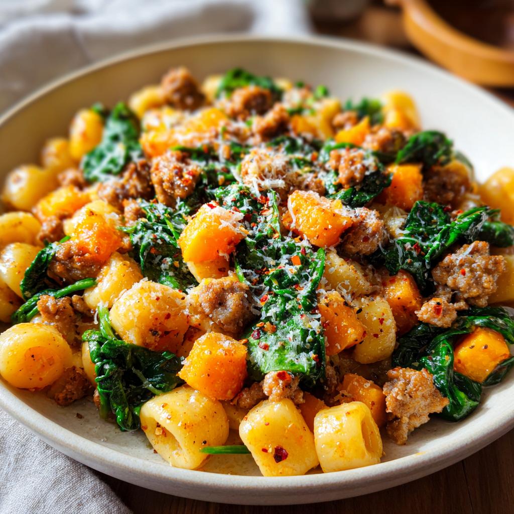 Butternut Squash Pasta with Sausage and Spinach: A Cozy Fall Dinner You’ll Love - detail 4