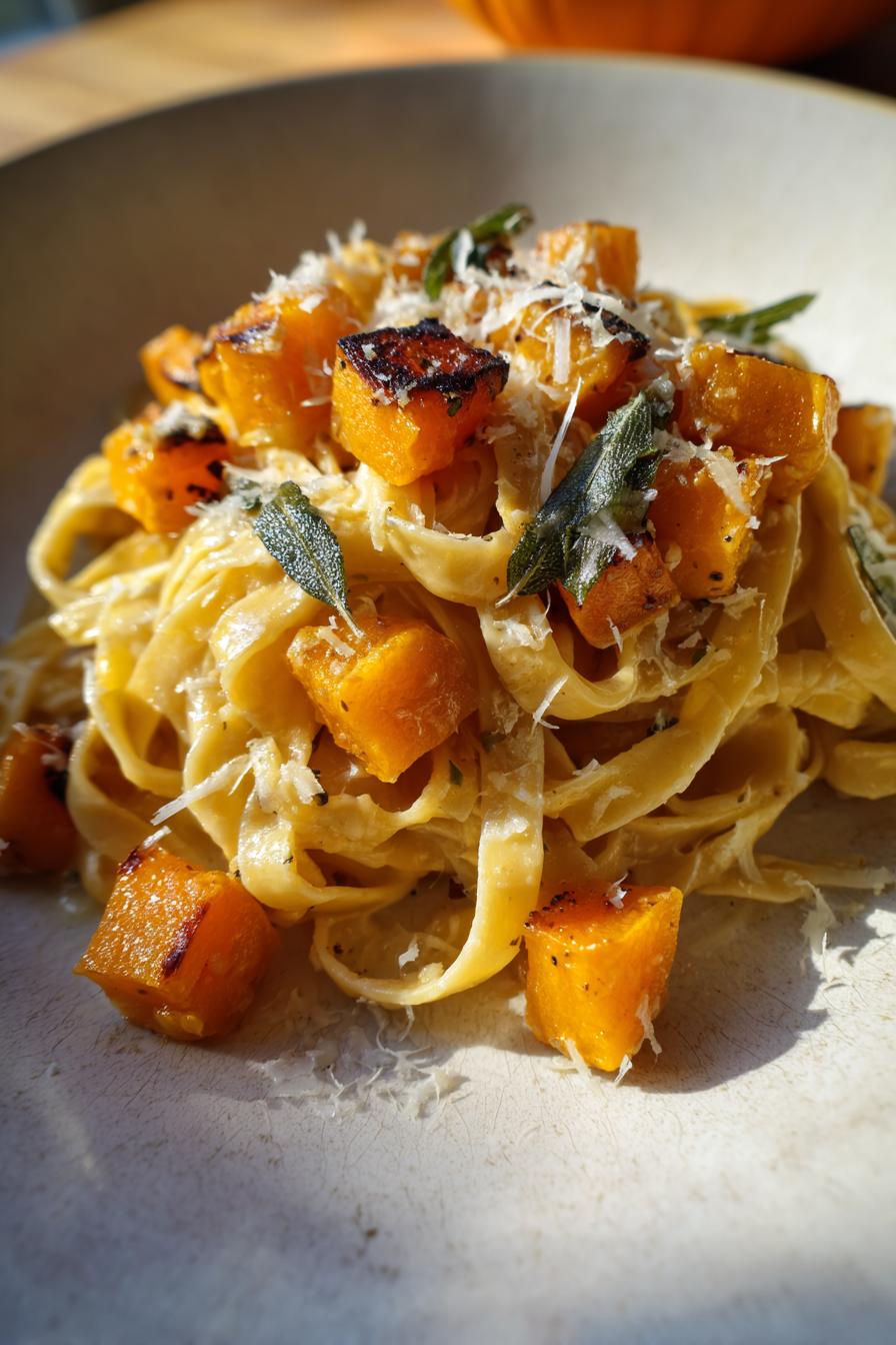 Butternut Squash & Sage Pasta for Cozy Autumn Nights