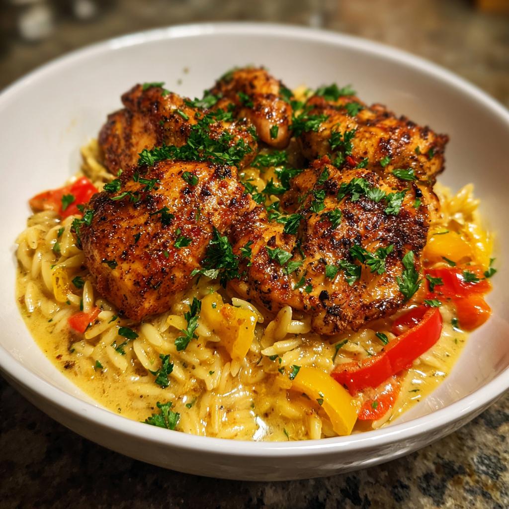 CAJUN CHICKEN ORZO - detail 2
