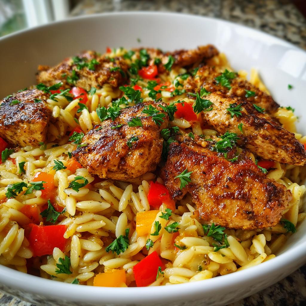 CAJUN CHICKEN ORZO - detail 3