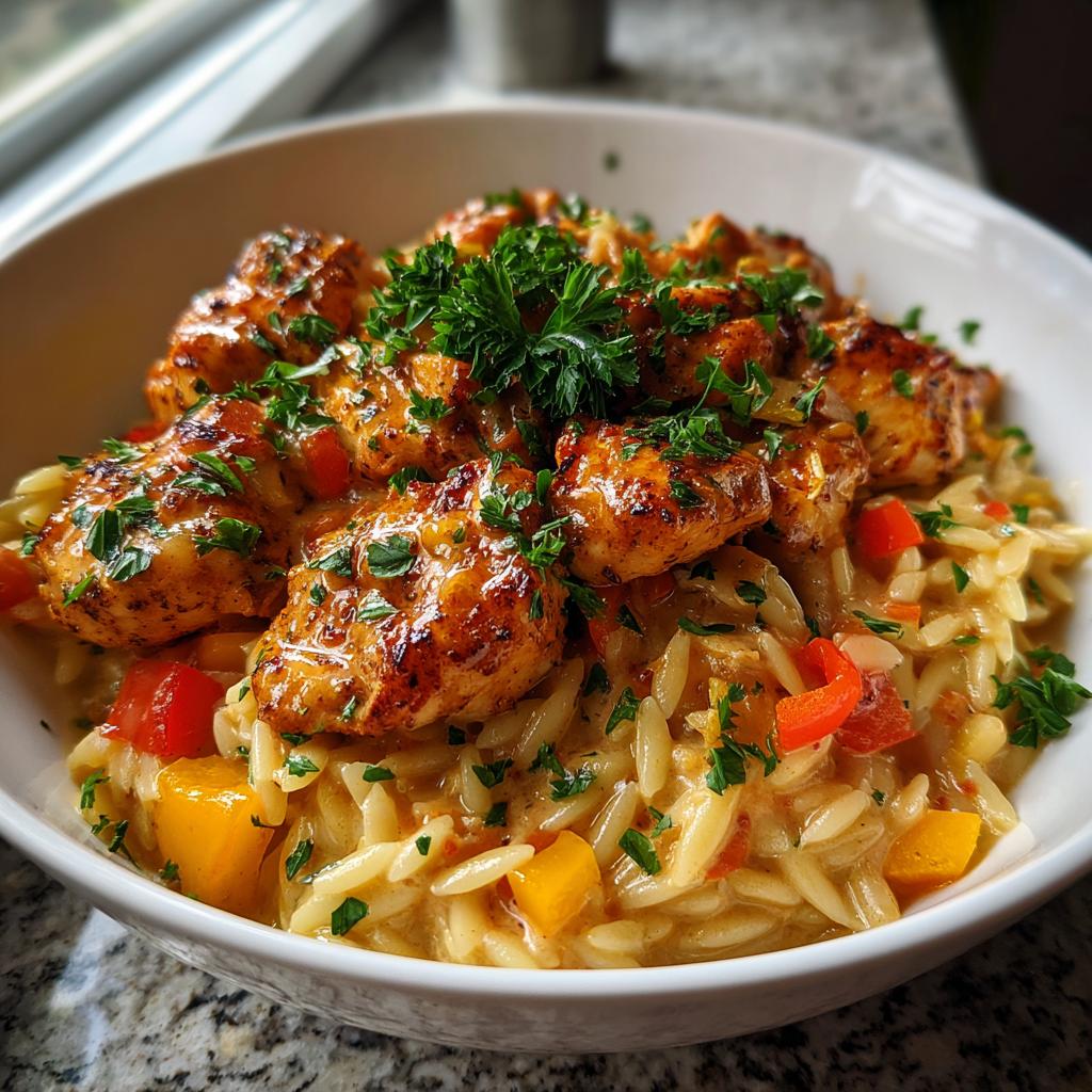 CAJUN CHICKEN ORZO - detail 4