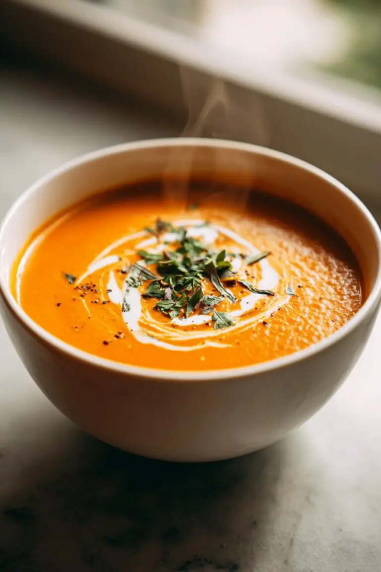 Velvety Carrot Soup Recipe Ready in 35 Minutes Flat