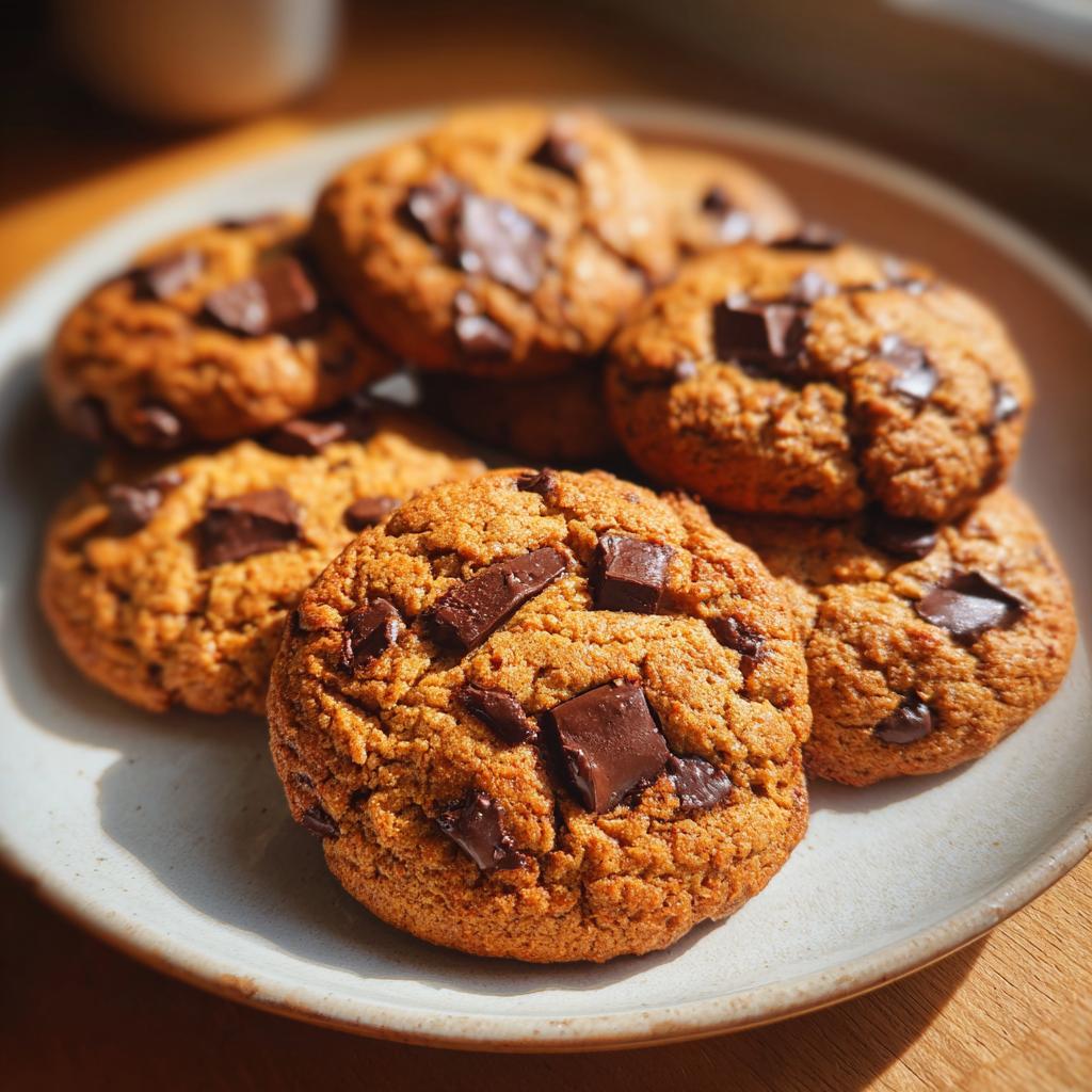 Chewy Pumpkin Chocolate Chip Cookies - detail 4