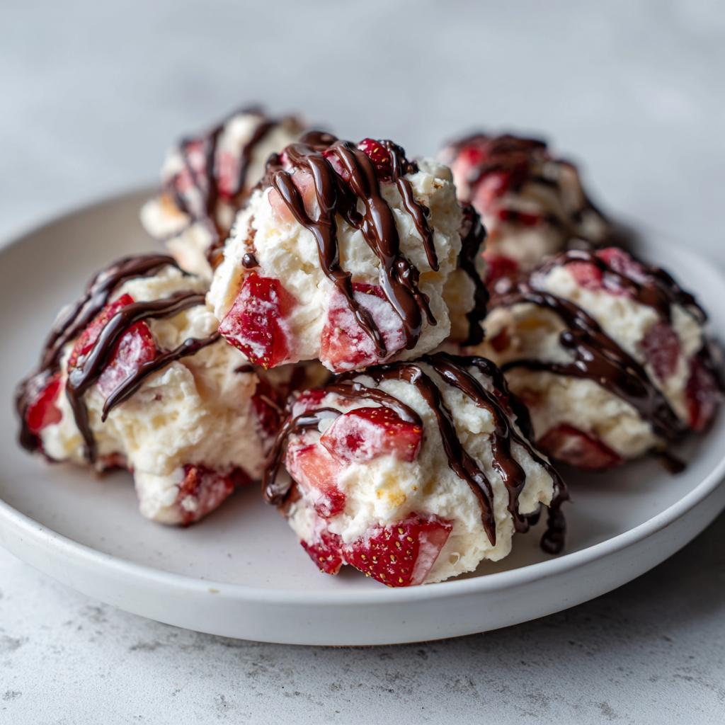 Chocolate Strawberry Yogurt Clusters Recipe - detail 4