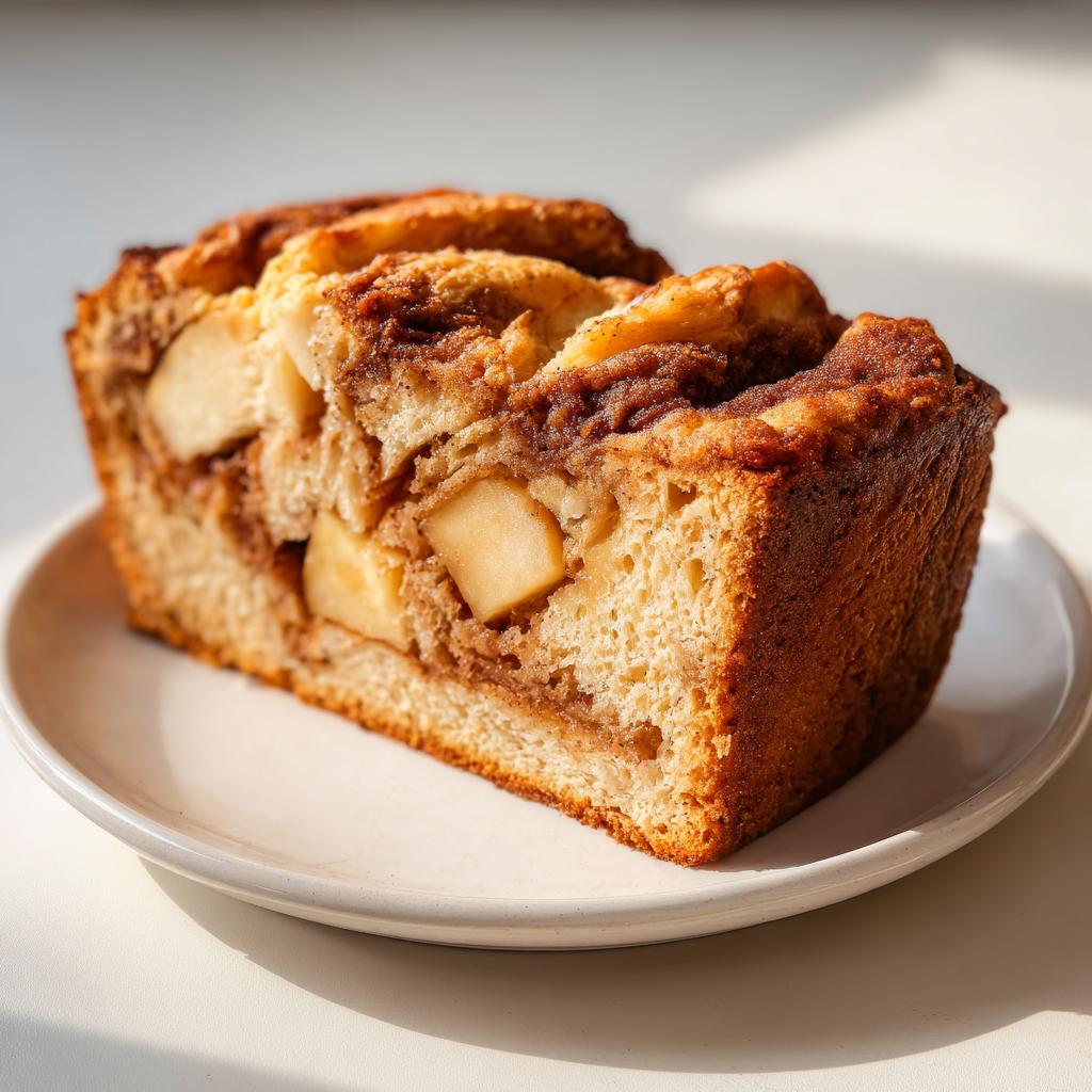 Cinnamon Swirl Apple Bread - detail 2