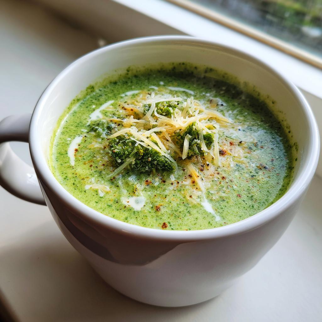 Cozy Roasted Poblano Soup - detail 1