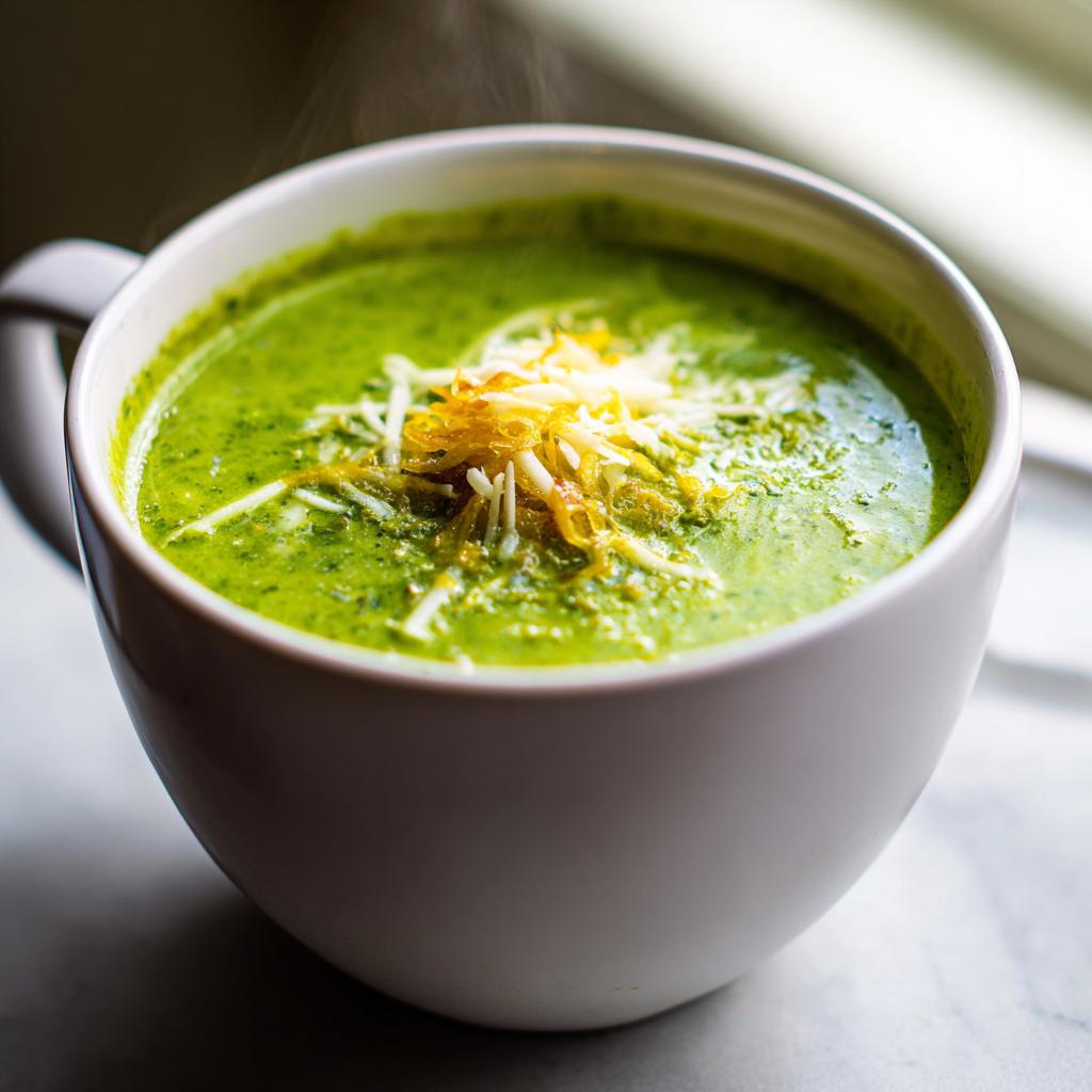 Cozy Roasted Poblano Soup - detail 3