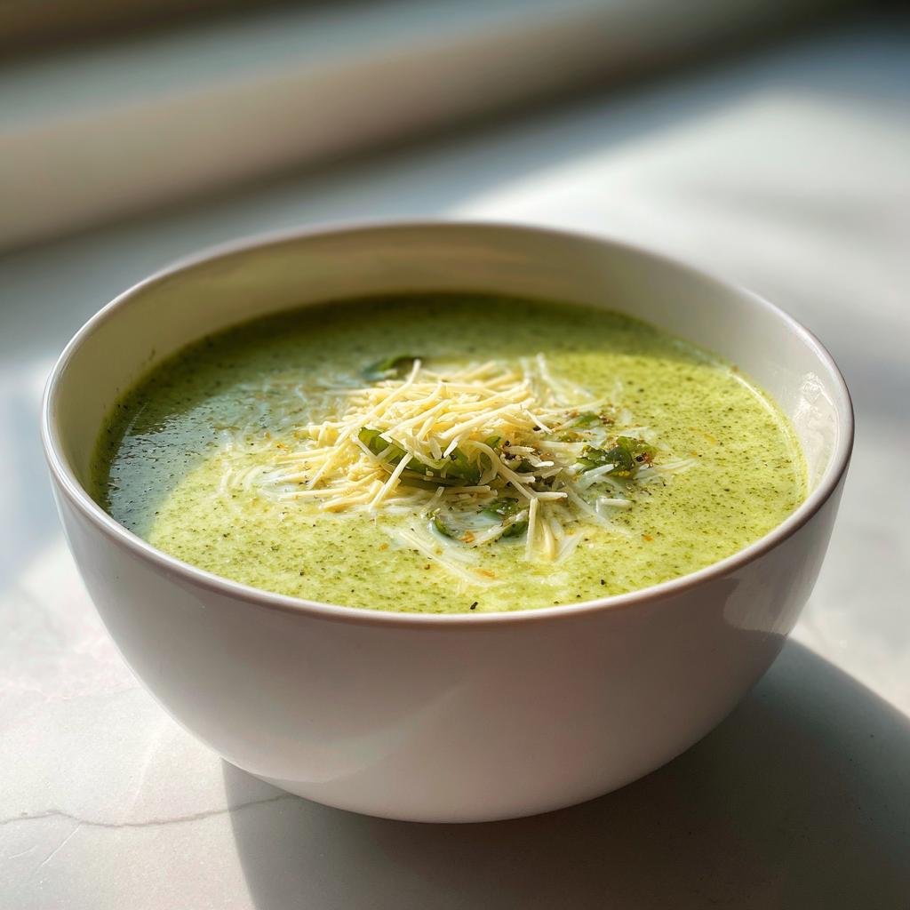Cozy Roasted Poblano Soup
