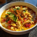 Creamy Chicken Tortilla Soup