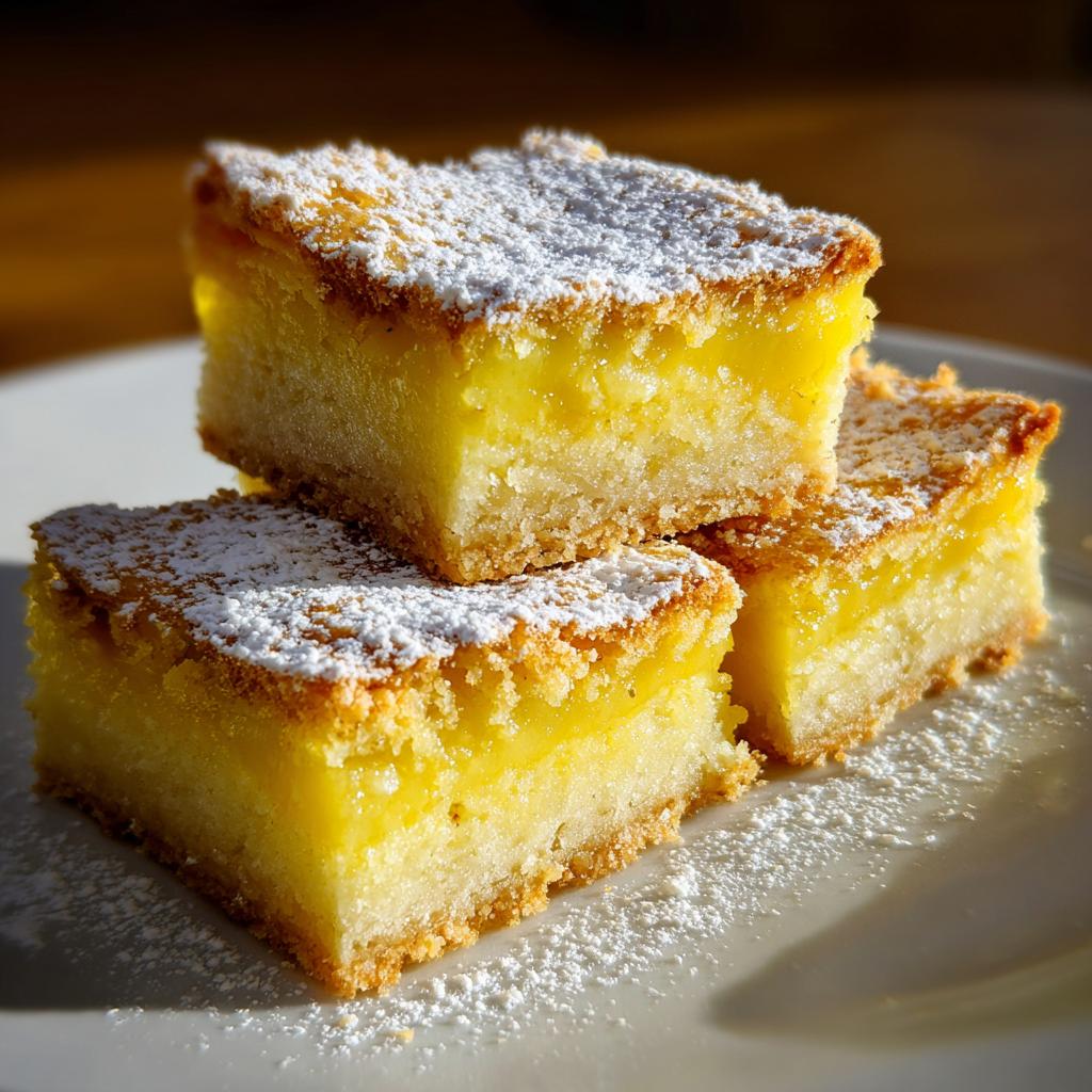 Creamy Lemon Squares - detail 1