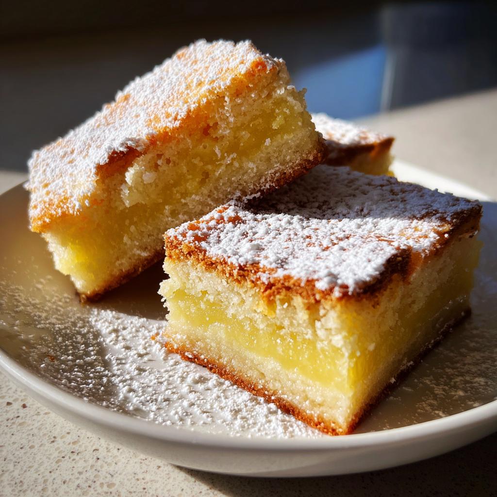 Creamy Lemon Squares - detail 2