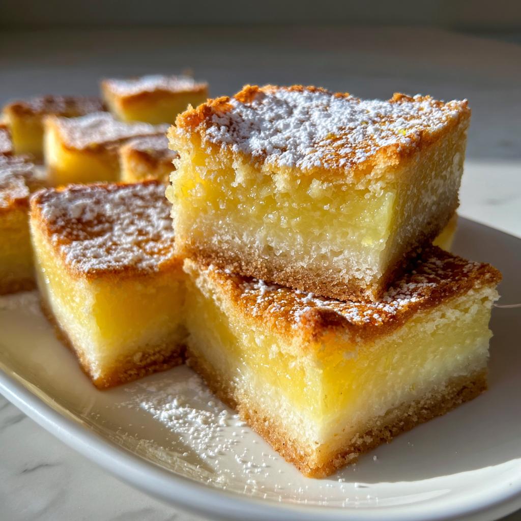 Creamy Lemon Squares - detail 4