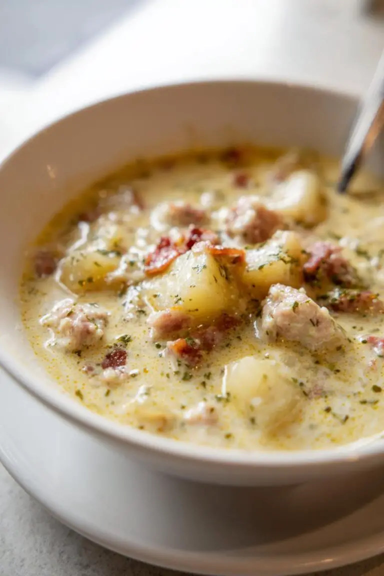 Creamy Sausage Soup