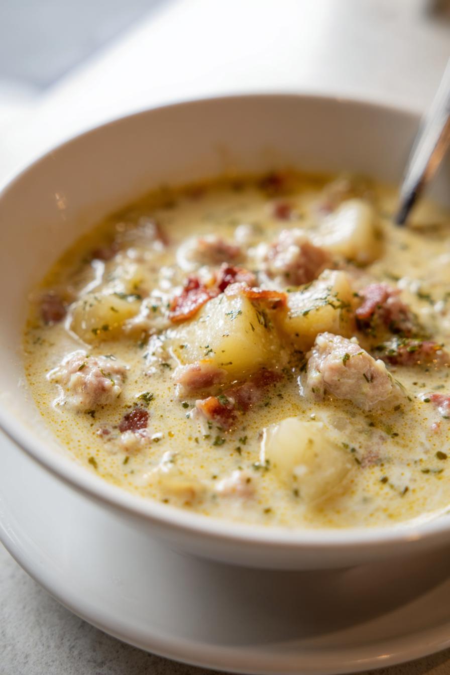 Creamy Sausage Soup