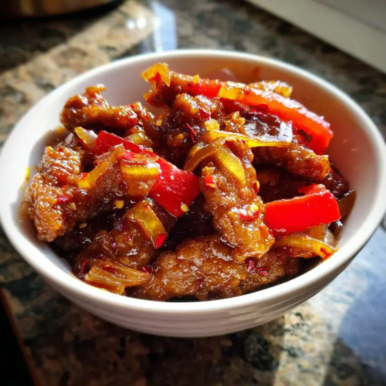 Crispy Chilli Beef (with Sweet Chilli)