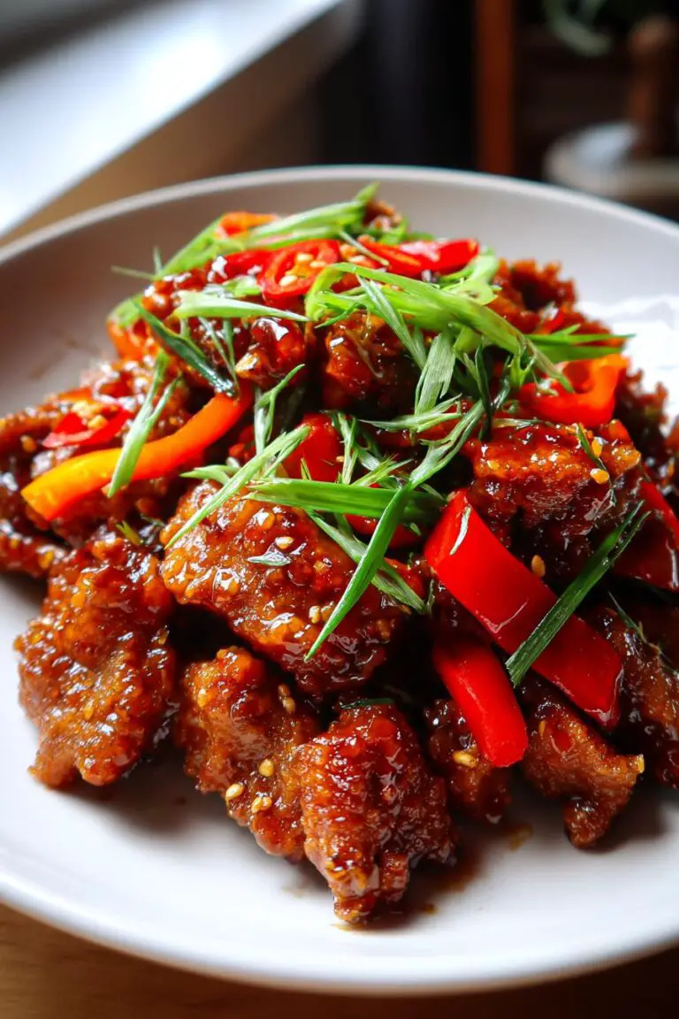 Crispy Chilli Beef (with Sweet Chilli)