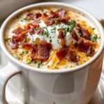 Crock Pot Crack Potato Soup – Creamy, Cheesy & Totally Addictive!