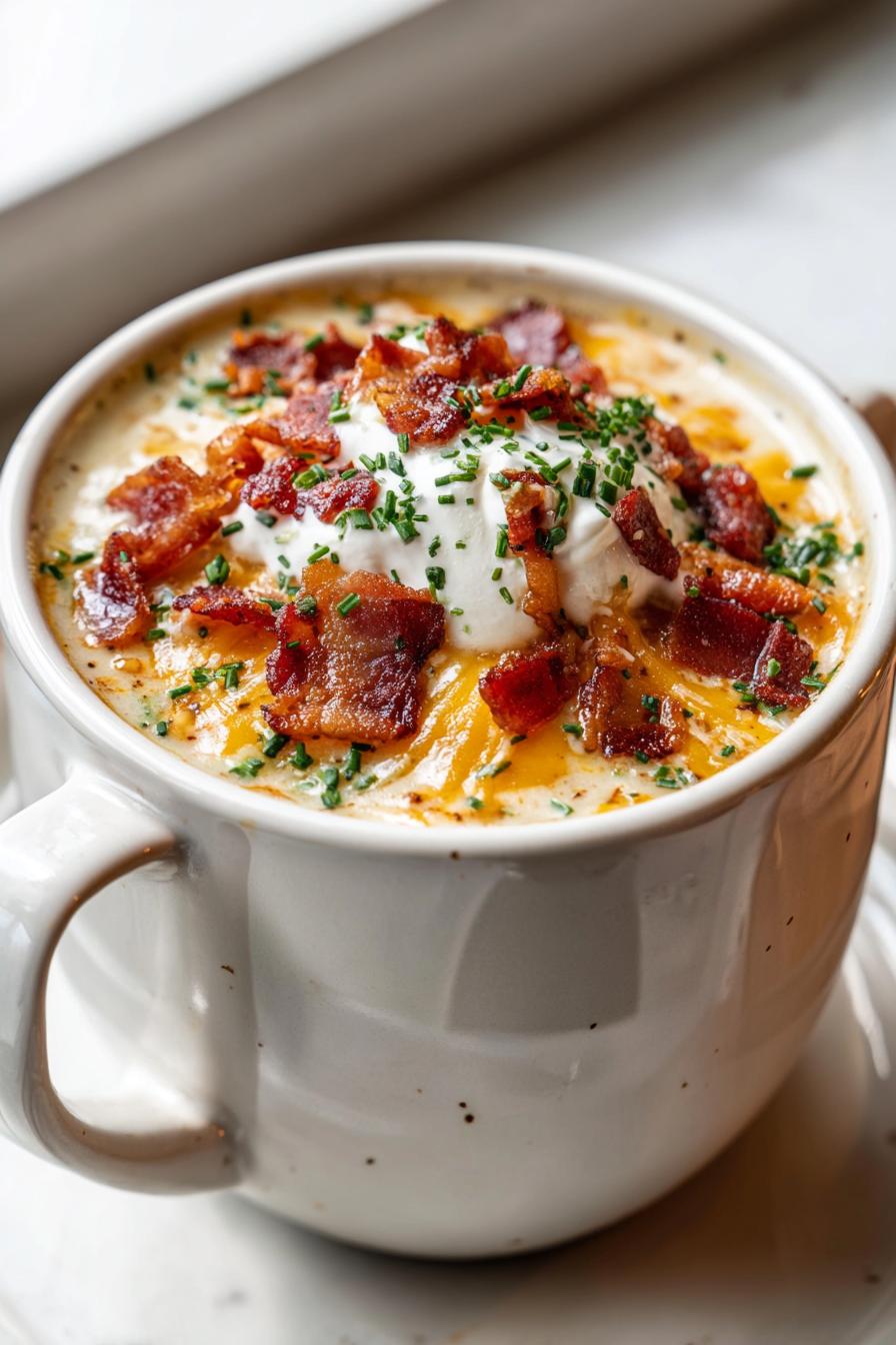 Crock Pot Crack Potato Soup – Creamy, Cheesy & Totally Addictive!