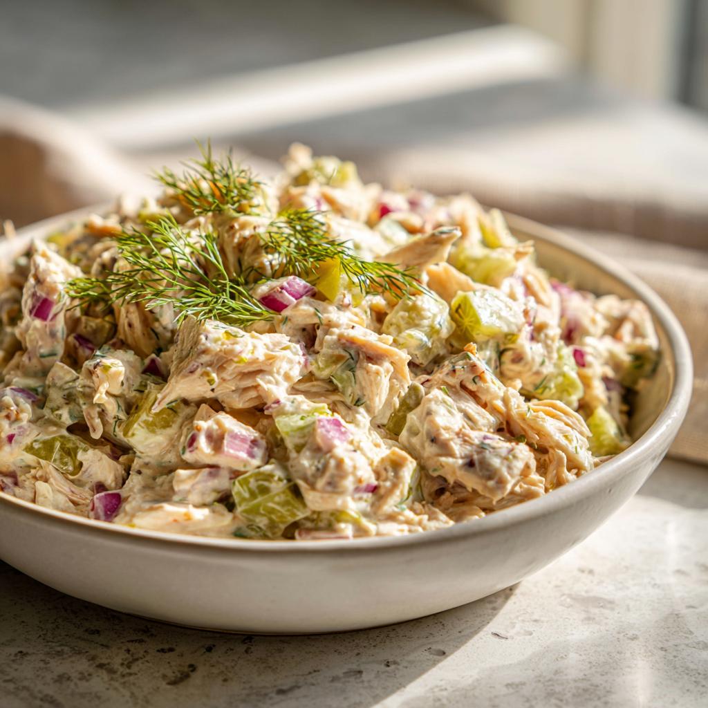 Crunchy Dill Pickle Chicken Salad - detail 1