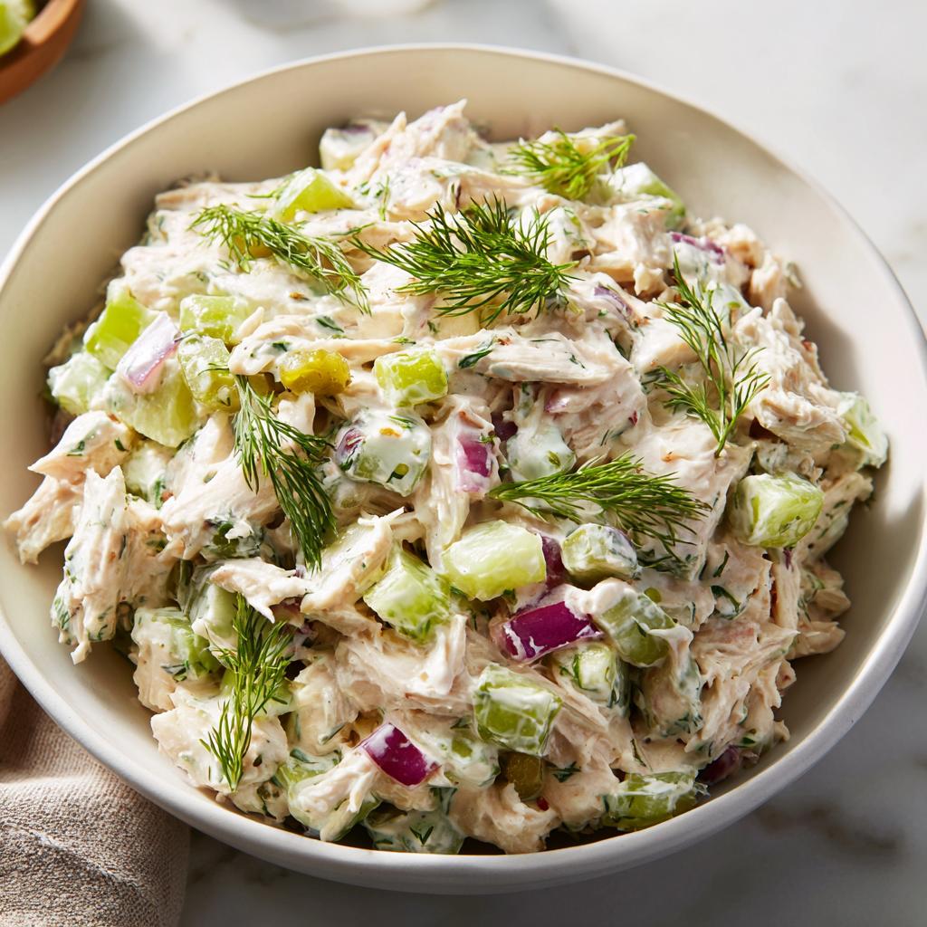 Crunchy Dill Pickle Chicken Salad - detail 2