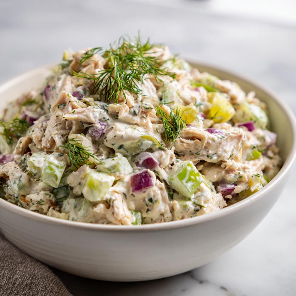 Crunchy Dill Pickle Chicken Salad - detail 4