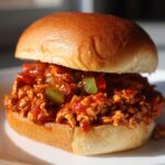 Delicious Cajun Chicken Sloppy Joes