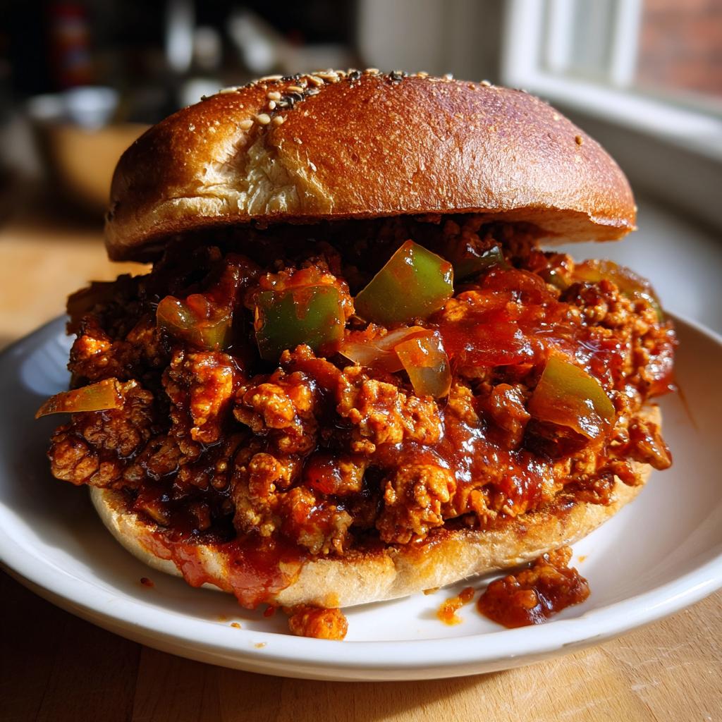 Delicious Cajun Chicken Sloppy Joes - detail 4